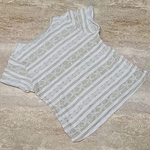 ANTHONY'S RESORT WEAR WOMENS MESH STYLE BEACH TOP SIZE MEDIUM - Picture 7 of 7